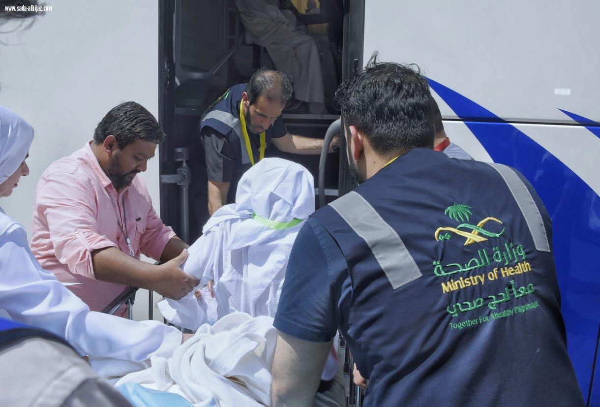 الصحة تصعد 420 حاجا لمشعر عرفات شملت المرضى في مكة المكرمة والمدينة المنورة