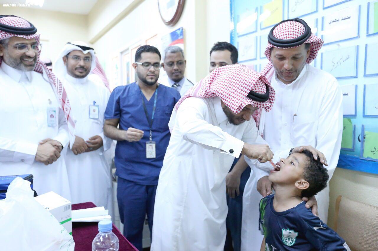 استهداف 31790 طالب وطالبة في حملة التطعيم بجازان