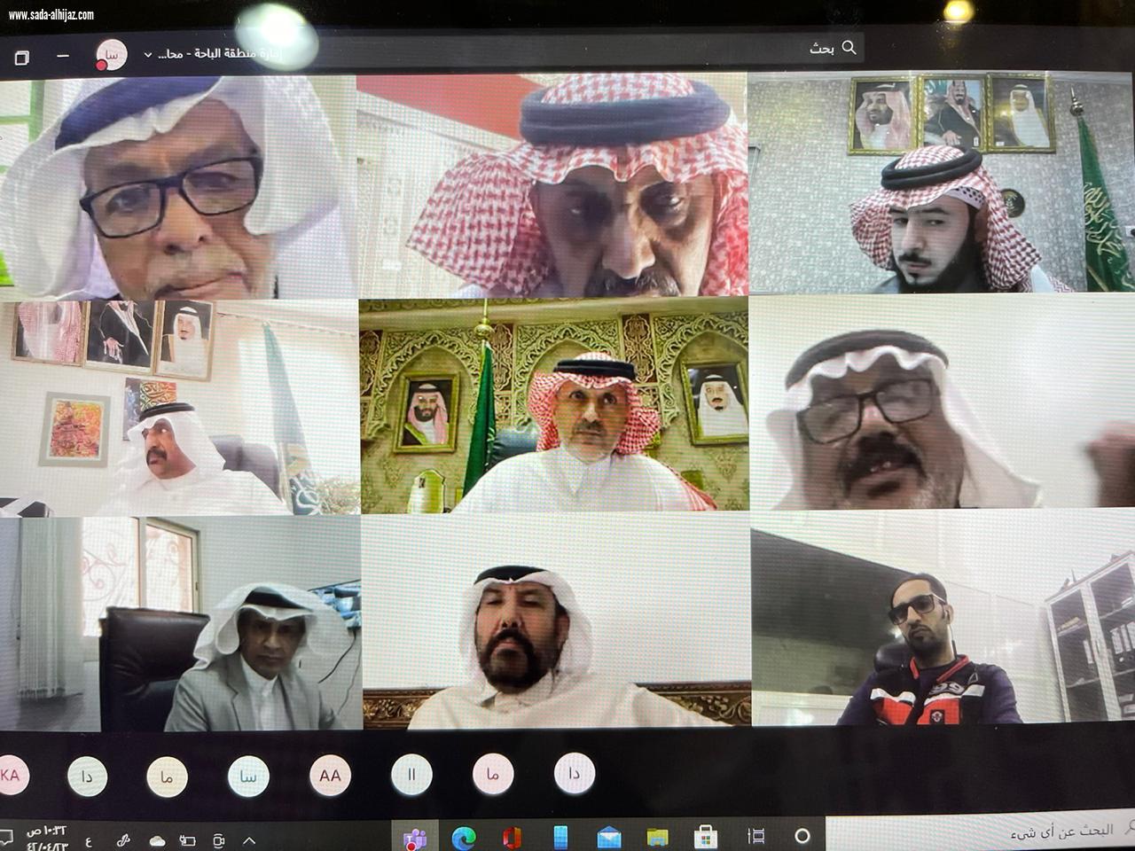 عبر المرئي الفائز يتراس اجتماع المجلس المحلي بالمندق