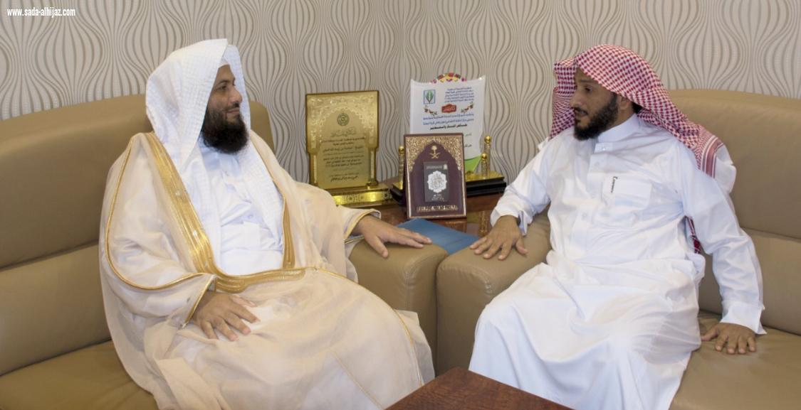 مدير عام فرع الرئاسة العامة لهيئة الأمر بالمعروف بمنطقة جازان يزور فرع وزارة الشؤون الإسلامية