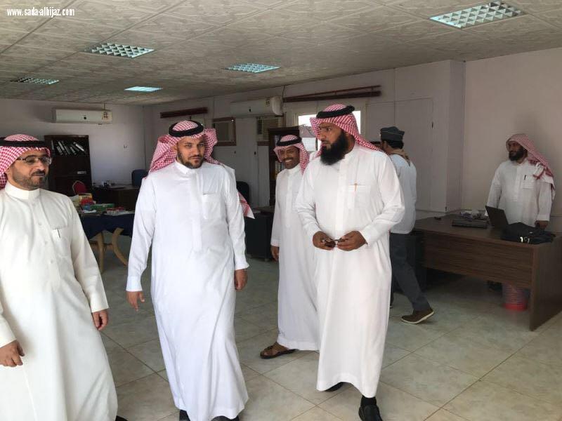 مشرف نشاط الكشفي بوزاره التعليم يتفقد مركز التدريب الكشفي بالجوف