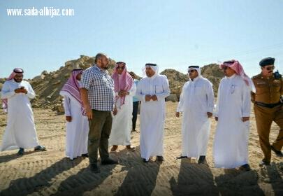 بالصور محافظ الطائف يتفقد مشاريع الطرق في المحافظة