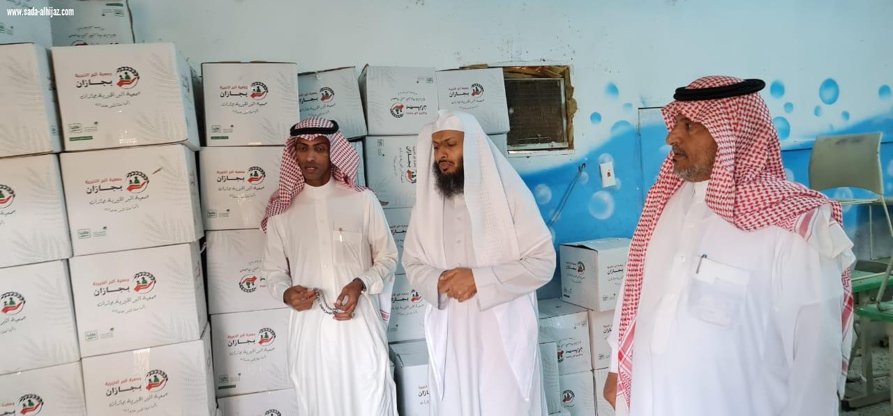 تحت شعار شتاؤنا سعد وبفرحتكم نسعد بر جازان  تدعم قطاع الدائر والعيدابي بـ  3500 سلة غذائية 