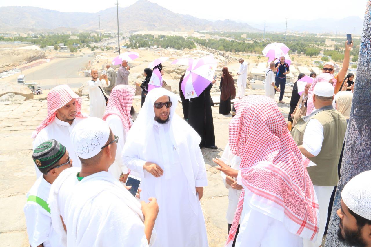 العمري مؤكدا على أعضاء   الهيئة مراعاة أحوال  المعتمرين والزوار في المراكز التوجيهية 