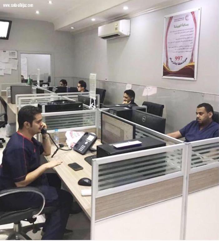 الهلال الأحمر يباشر 7692 بلاغ  خلال شهر محرم  1439 الماضي بجدة