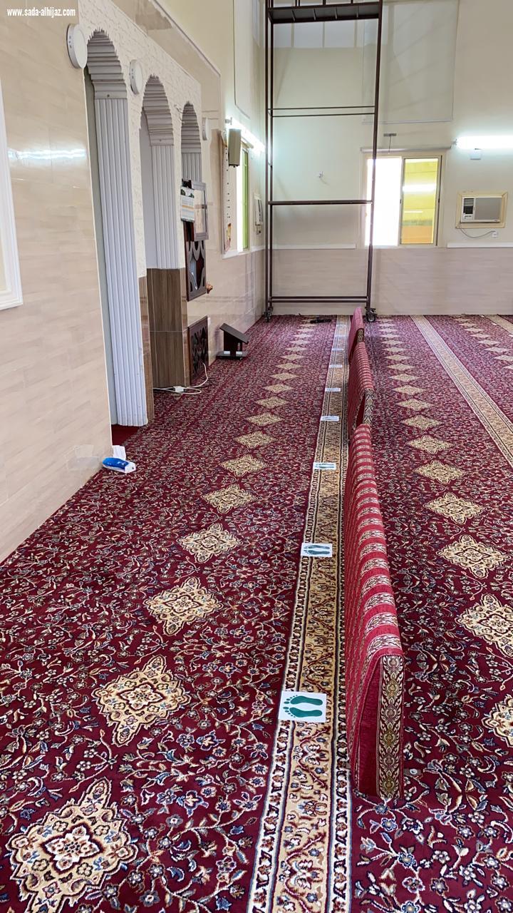 جمعية اليقظة النسائية بالشراكة المجتمعية مع شركاء النجاح فريق إحسان الطائف التطوعي والفن لمسة للطباعة والتغليف والهدايا في ( مبادرة بيوت الله عامرة لتطهير وتعقيم المساجد )