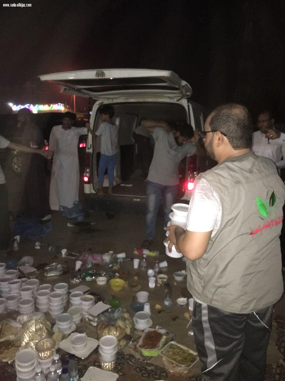 مركز النشاط الإجتماعي بالجعدية يقيم الإفطار  الجماعي بجازان