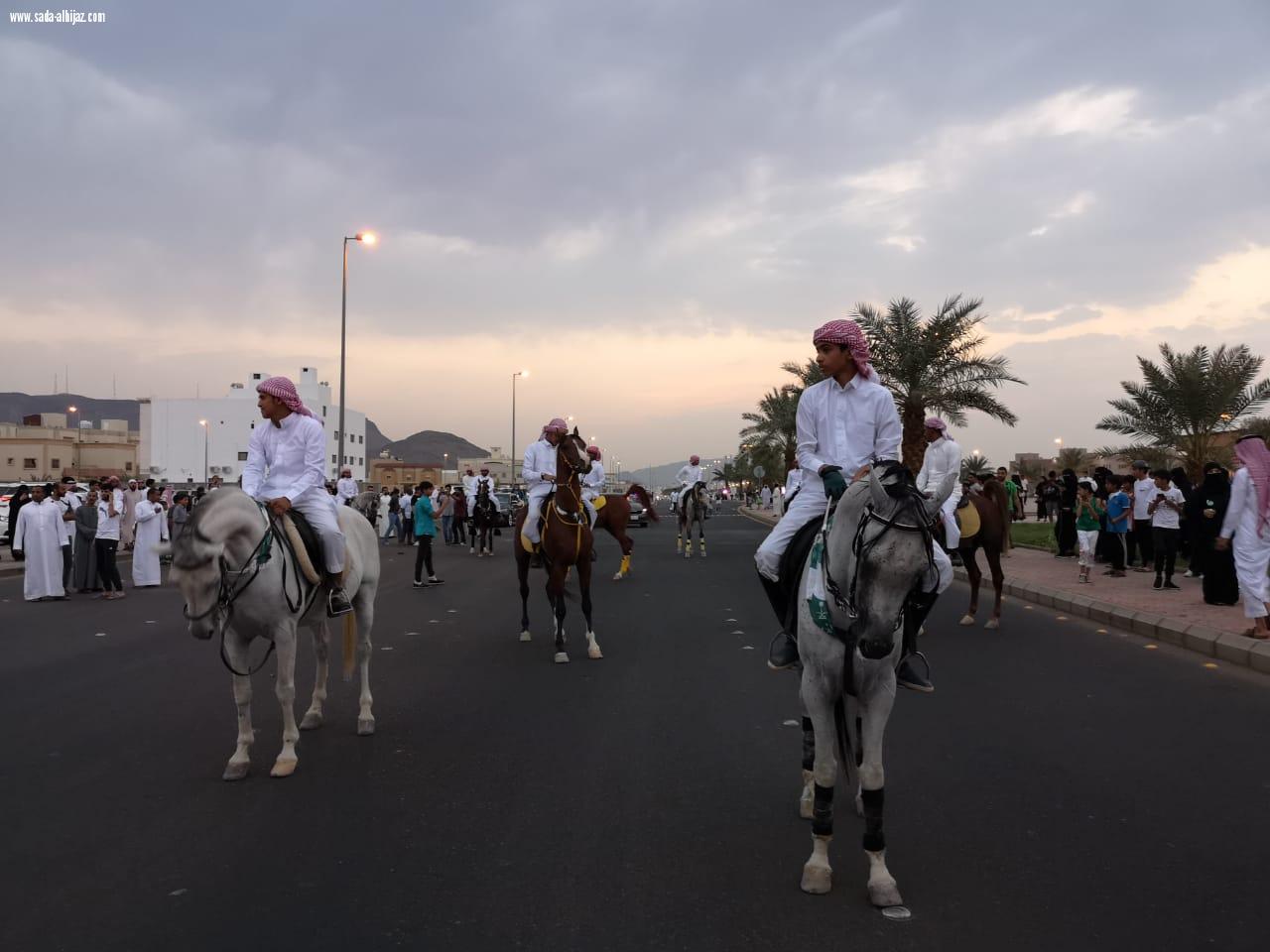 بتنظيم فنون المدينة  مسيرة وطن 88 الأكبر من نوعها على مستوى المملكة 