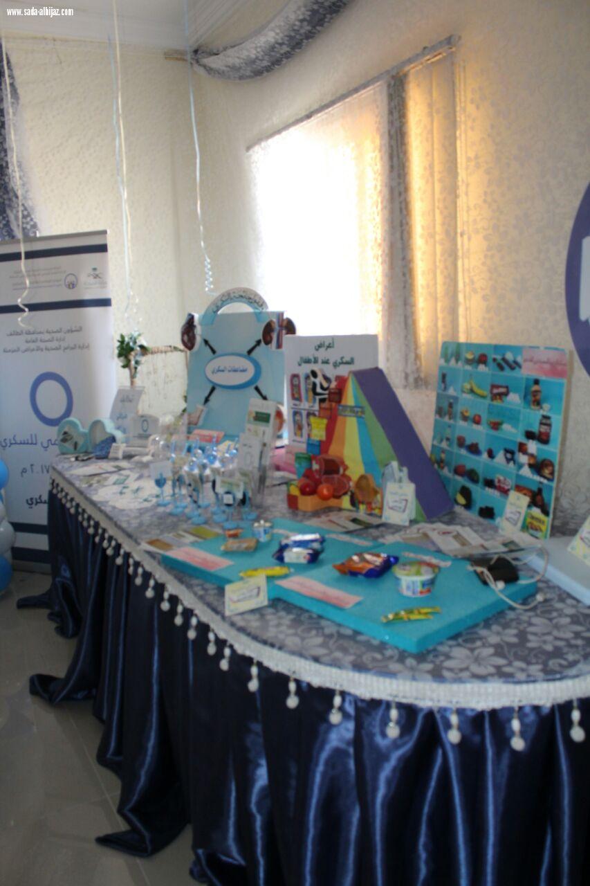 تفعيل اليوم العالمي للسكري بالمركز الصحي غرب الحوية تحت عنوان لنعمل ضد السكري