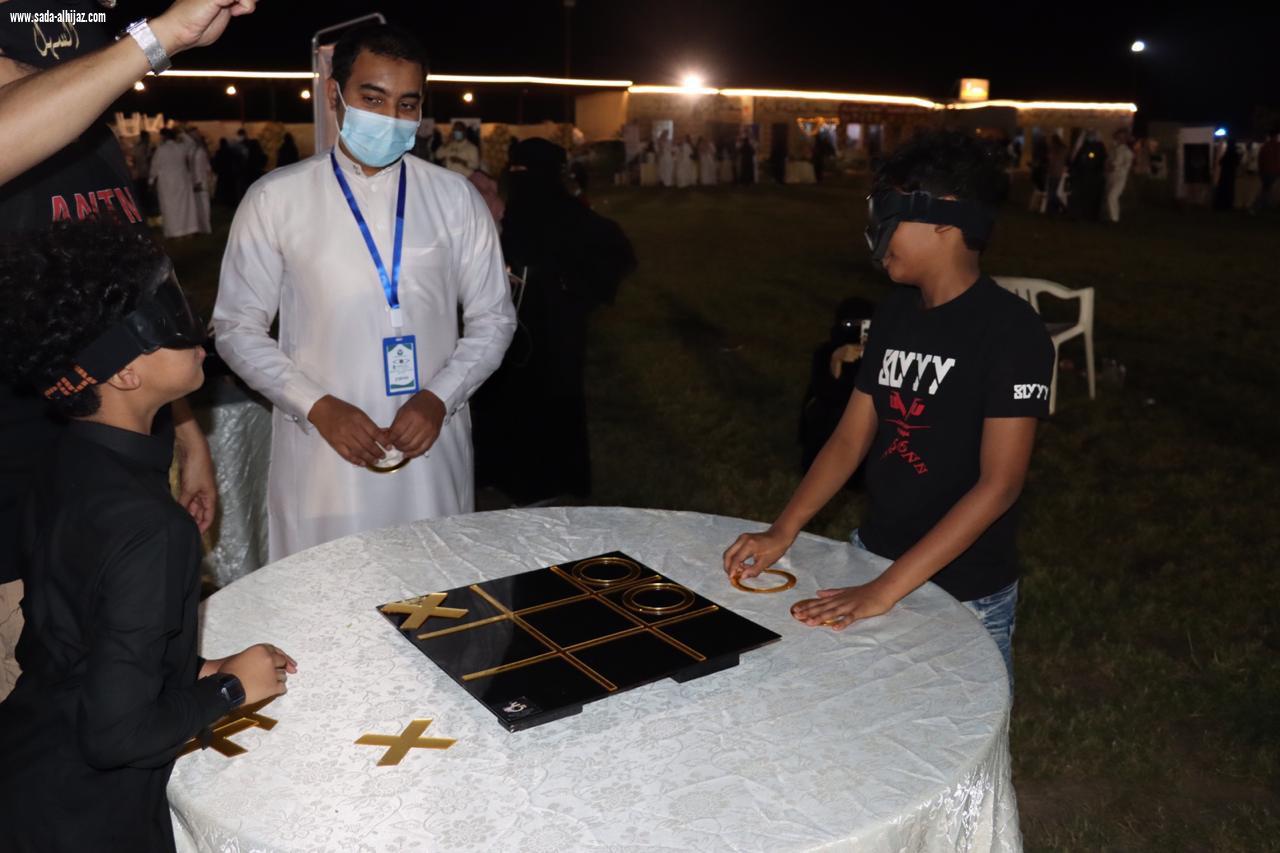 بنادي المهاب للفروسية جمعية الثريا الأهلية للمكفوفين تنفذ فعالية اليوم العالمي للعصا البيضاء تحت شعار نراكم بقلوبنا٢