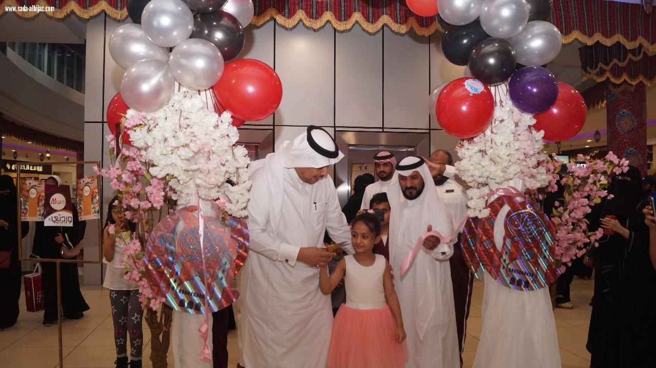افتتاح معرض ليالي الخير الاول بالراشد مول للاسر المنتجة