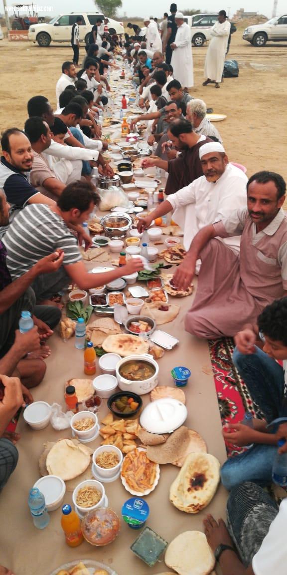 الافطار الجماعي بقرية رمادة خلب