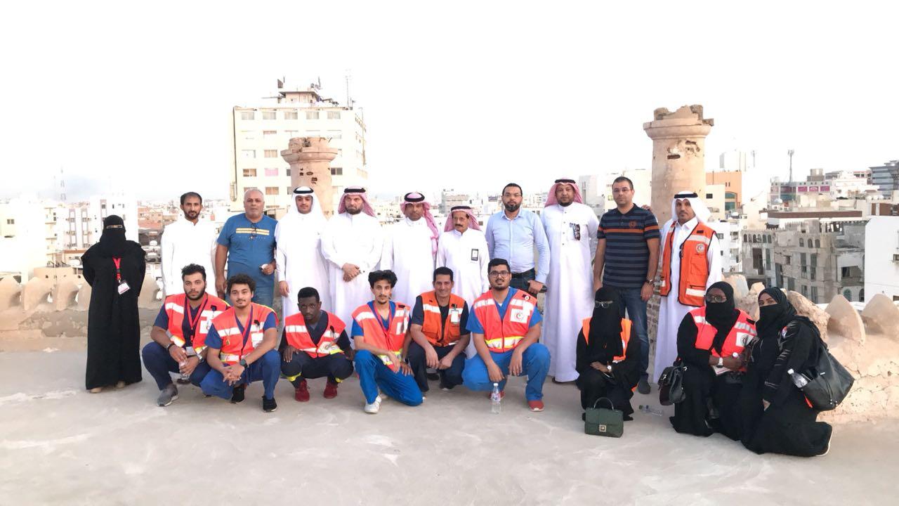 زيارة وفد الحركة  الدولية للصليب الأحمر للمنطقةالتاريخية بجدة