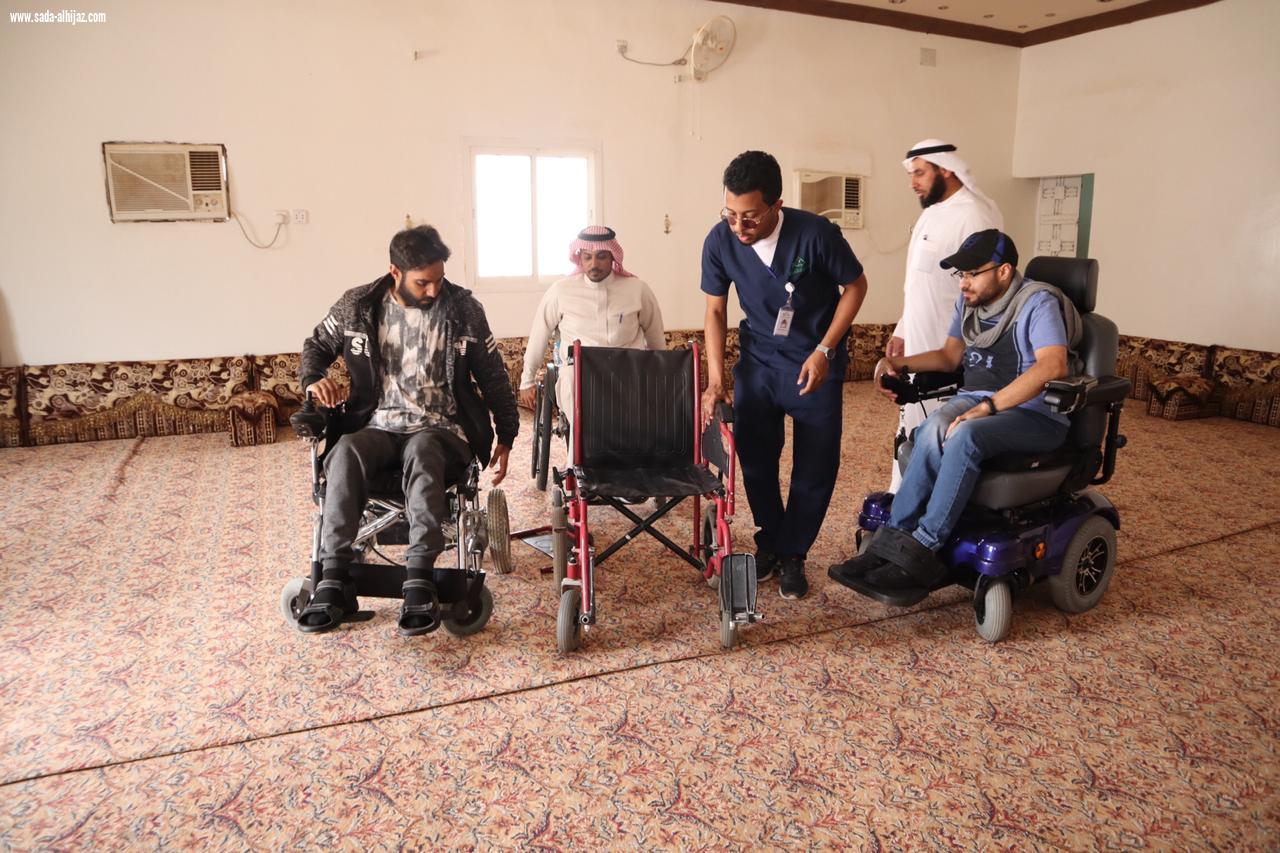 طيبة للإعاقة الحركية في هجر وقرى المدينة لتقديم خدماتها