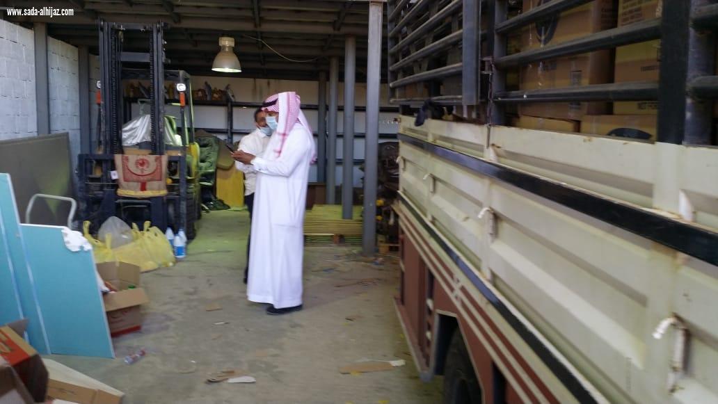 وصول الدفعة الثانية من المساعدات والمعونات الى جمعية البر الخيرية بالقريع بني مالك