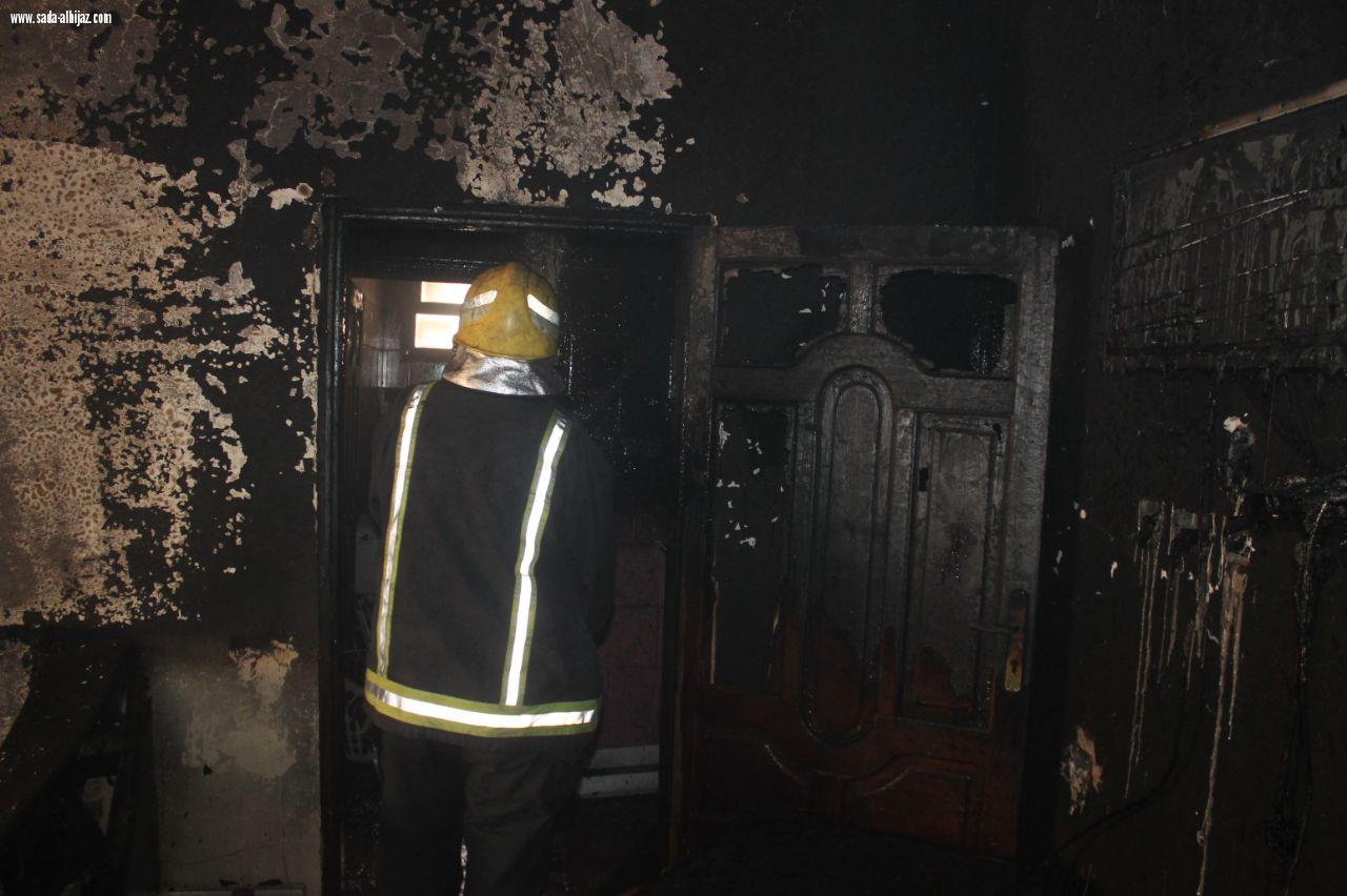 حريق في حي العوالي ينتج عنه وفاة طفلة بالمدينة المنورة