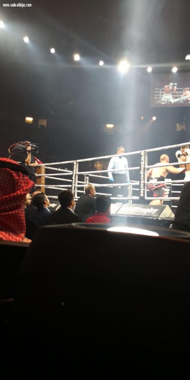 الهلال الأحمر يباشر حالتين إسعافيةخلال نهائي السوبر العالمي بجدة 