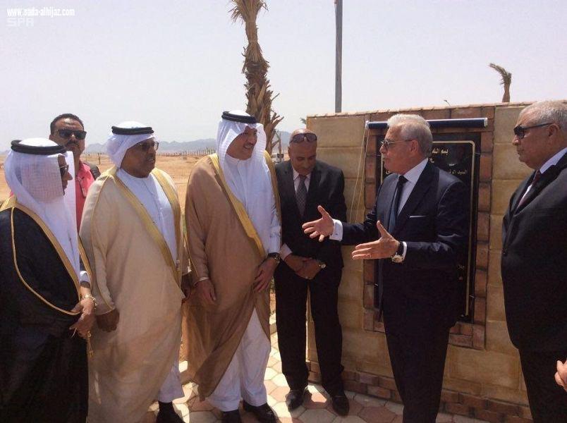 إطلاق اسم خادم الحرمين الشريفين على الطريق الأوسط بشرم الشيخ