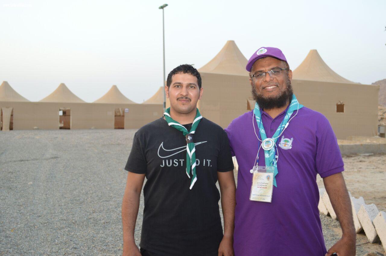 كشافة محايل تستقبل أول متدرب  و غدا  انطلاق التأسيسية 