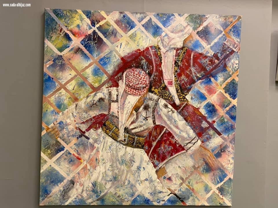 رواق أديبات ومثقفات المدينة المنورة بالتعاون مع إدارة التواصل الداخلي بصحة المدينة المنورة  معرض فن تشكيلي في مبادرة مجتمعية بعنوان