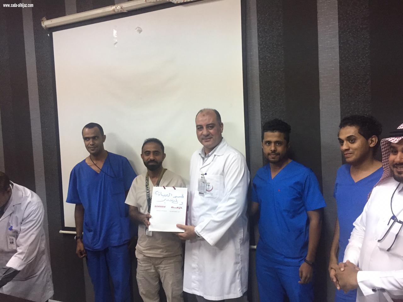 حفل تكريم و توديع الدكتور محمد خطاب بمستشفى الطوال العام