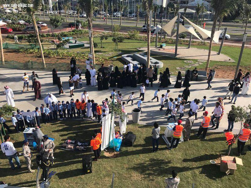 حرس الحدود  يقيم فعاليات توعية  لطلاب جدة  بالسلامة البحرية 