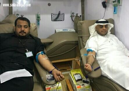 مطار الطائف  يدشن حملة بدمائنا نشارككم 2