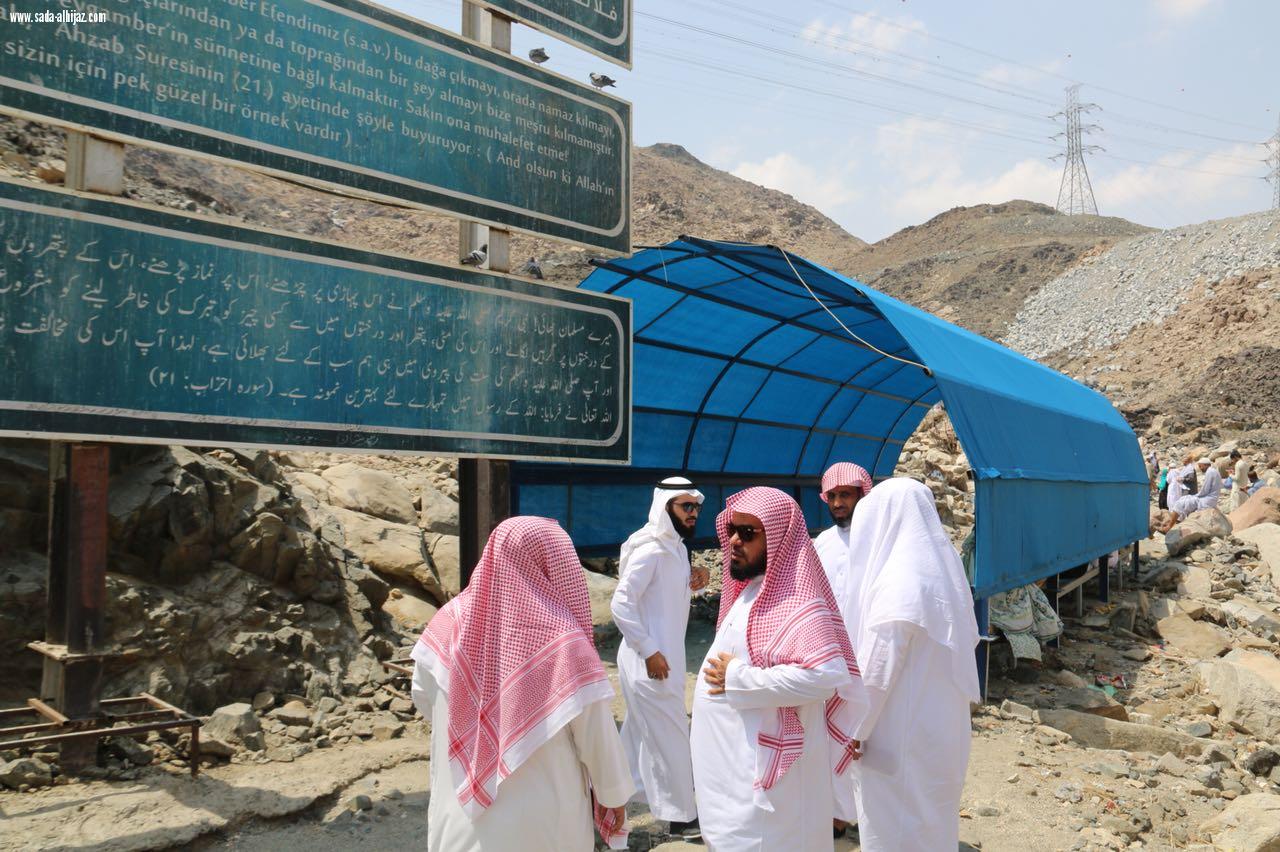 العمري مؤكدا على أعضاء   الهيئة مراعاة أحوال  المعتمرين والزوار في المراكز التوجيهية 