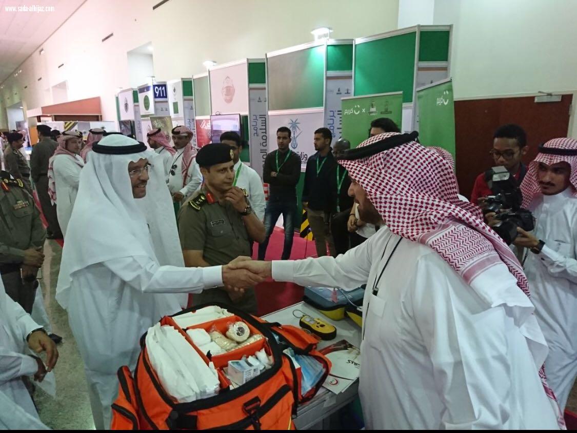 الهلال الاحمر بجدة مشاركن بفعاليات جامعة المؤسس