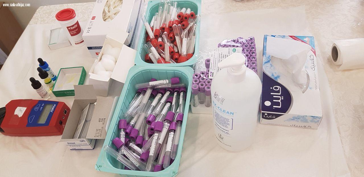 حملة التبرع بالدم بتقنية البنات بالمدينة ..