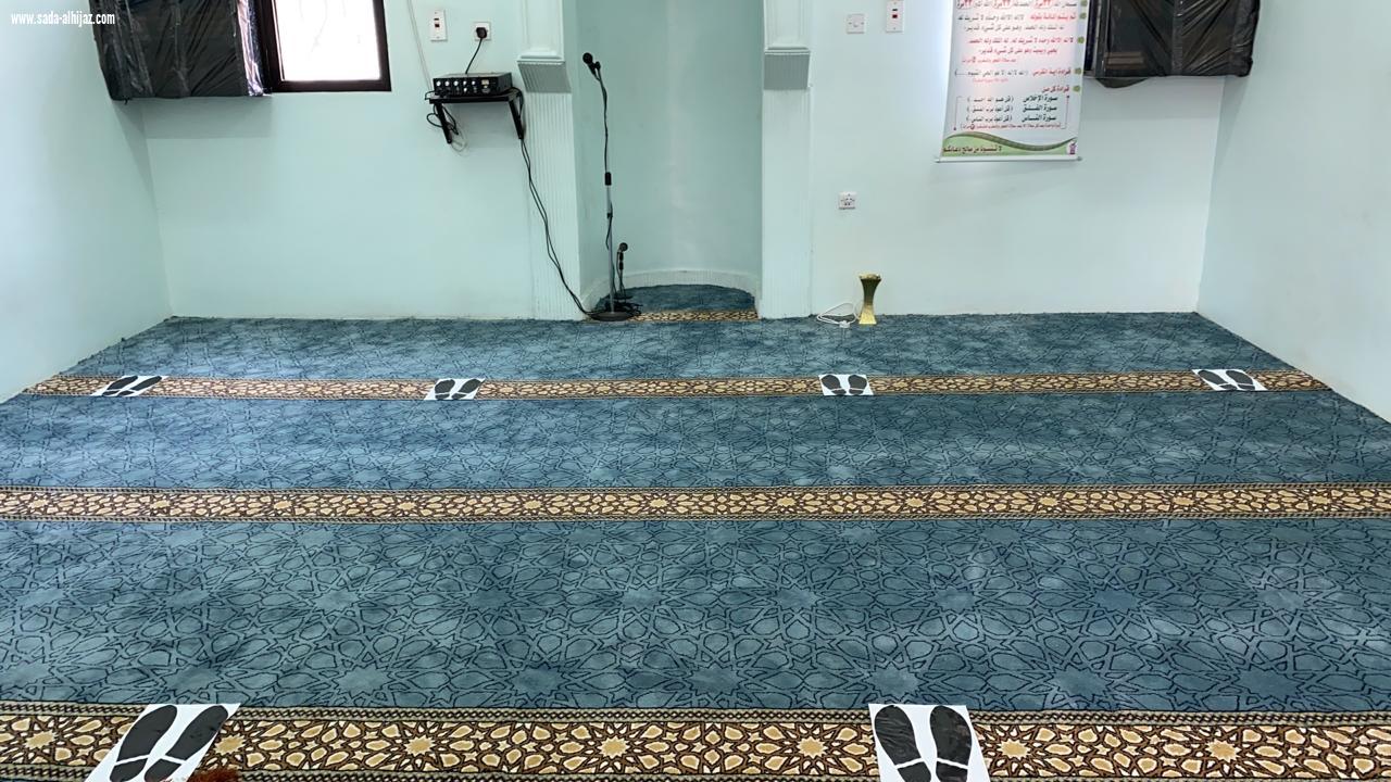 جمعية اليقظة النسائية بالشراكة المجتمعية مع شركاء النجاح فريق إحسان الطائف التطوعي والفن لمسة للطباعة والتغليف والهدايا في ( مبادرة بيوت الله عامرة لتطهير وتعقيم المساجد )