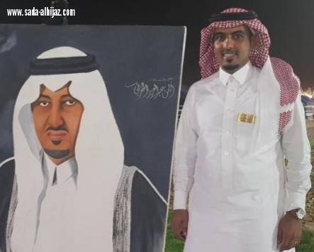 الصبحي يسعى  لرسم جداريات في شوارع وميادين محافظة خليص