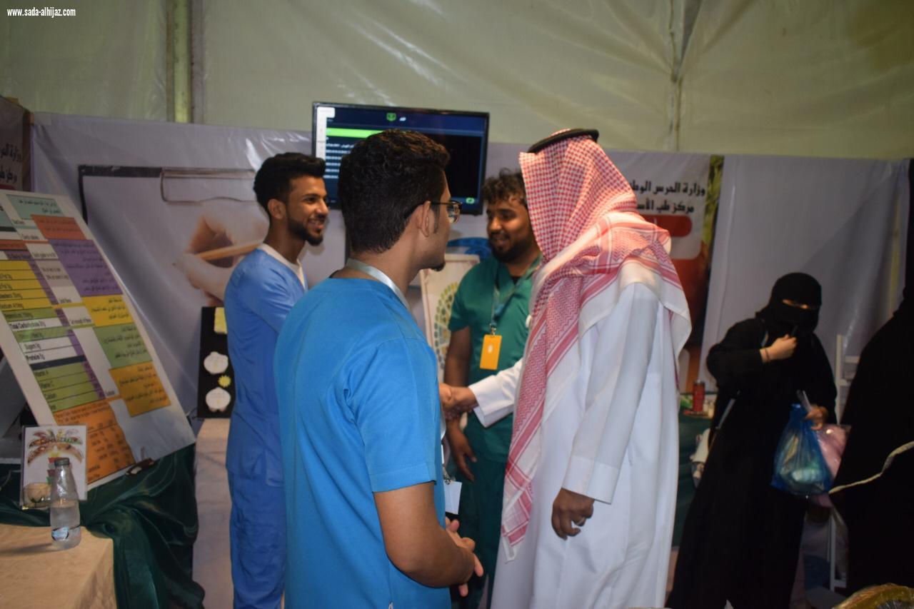 رئيس قسم التغذية العلاجية بمستشفى الملك فهد بجازان يزور أركان مركز طب الأسرة والمجتمع في مهرجان جازان الشتوي