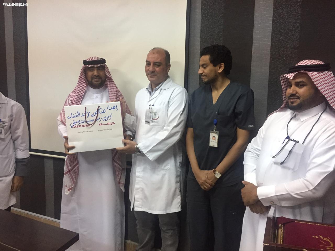 حفل تكريم و توديع الدكتور محمد خطاب بمستشفى الطوال العام