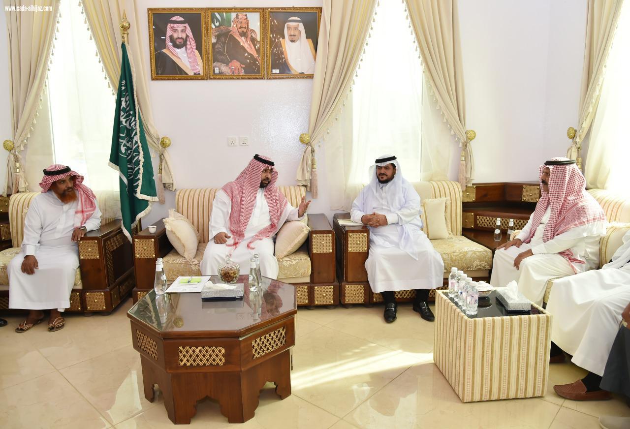 الأمير محمد بن عبدالعزيز يتفقد مراكز الكدمي ووساع والجوين ووادي رزان