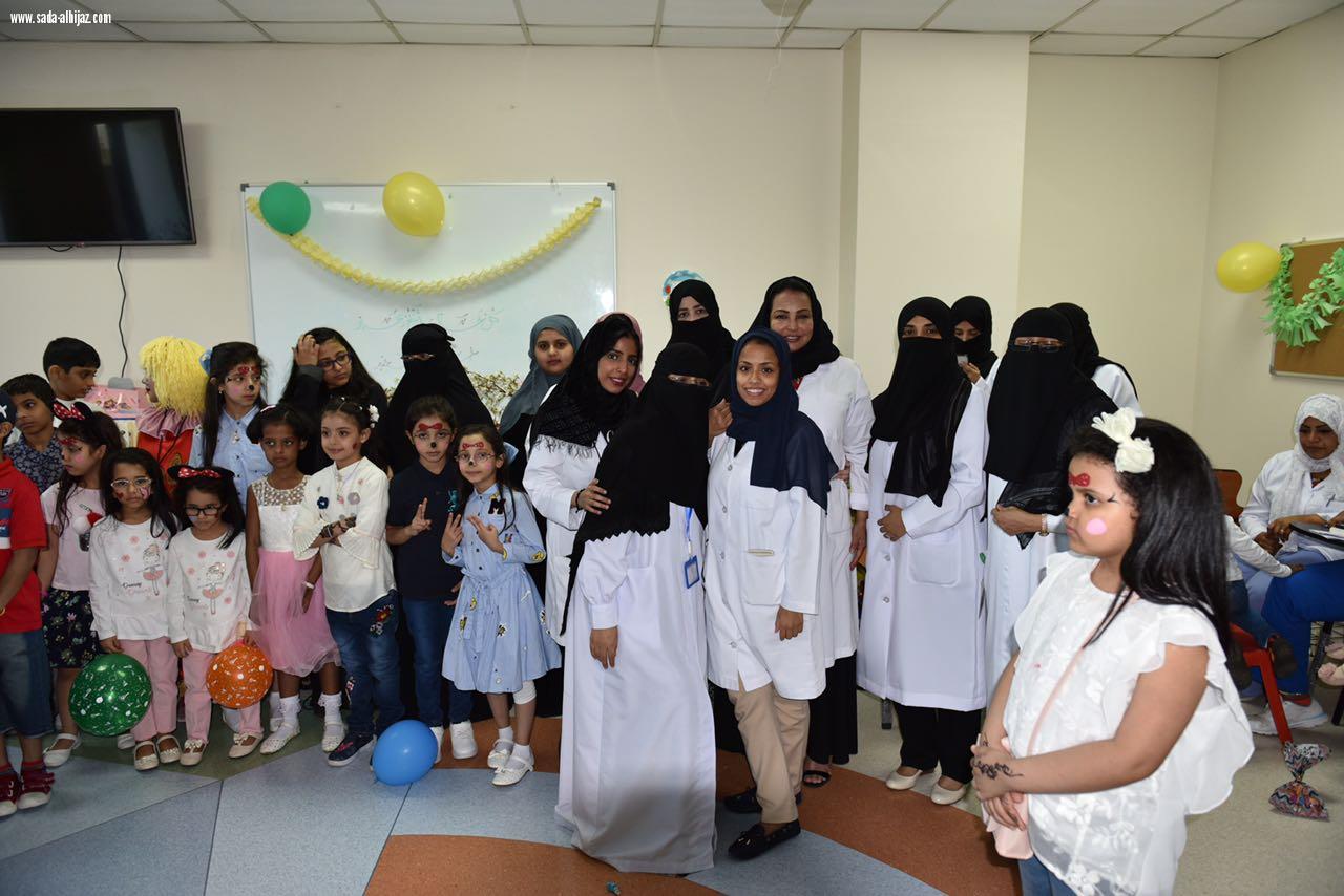 مستشفى شرق جدة يحتفل بالأطفال المرضى بعيد الفطر 