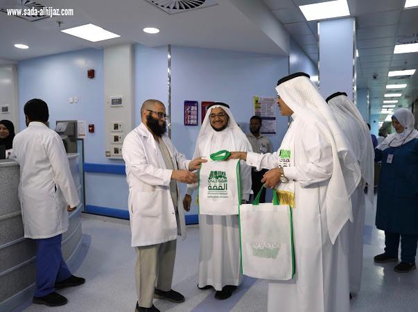 مستشفى الملك فهد بالمدينة يحتفي باليوم الوطني 89 ويشارك المرضى الفرحة