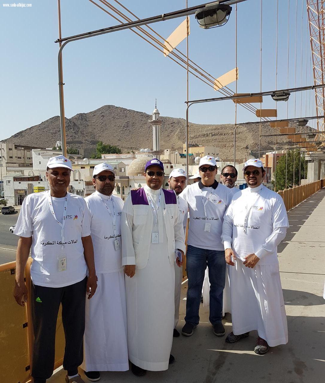 إنطلاق أعمال الفريق التطوعي بإتصالات منطقة مكة بمشاركة امانة العاصمة المقدسة 