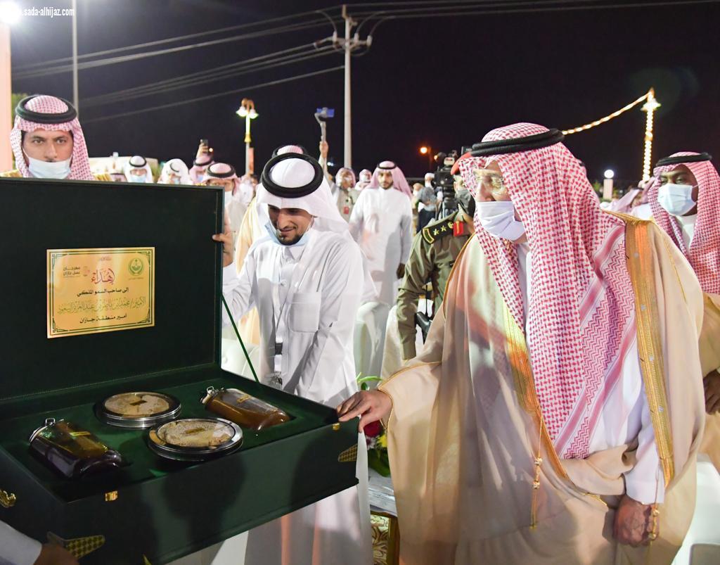 سمو أمير ⁧‫جازان‬⁩ يشرف حفل أهالي ⁧‫العيدابي‬⁩ ويفتتح عددًا من المشروعات التنموية