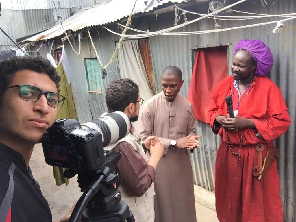اقرأ  في كينيا لتصوير برنامج  نور  للدكتور محمد القايدي
