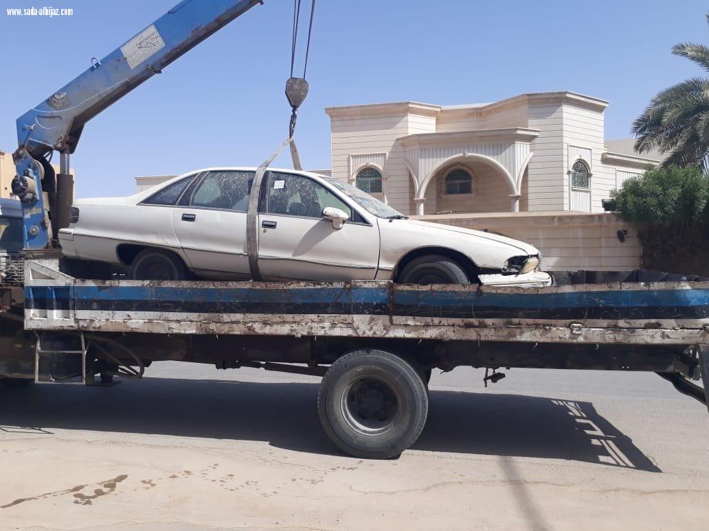 أمانة الرياض تزيل أكثر من ٨ آلاف مركبة مهملة وتالفة عن طرقات العاصمة