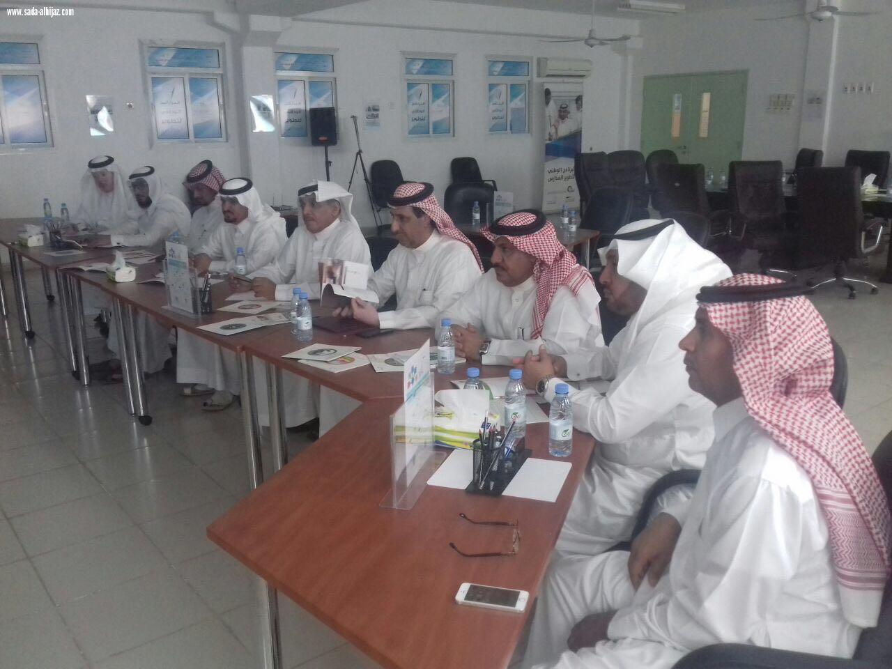 تعليم الطائف ينظم لقاء الية المراجعة الذاتيةوبناء خطة تطوير المدرسة