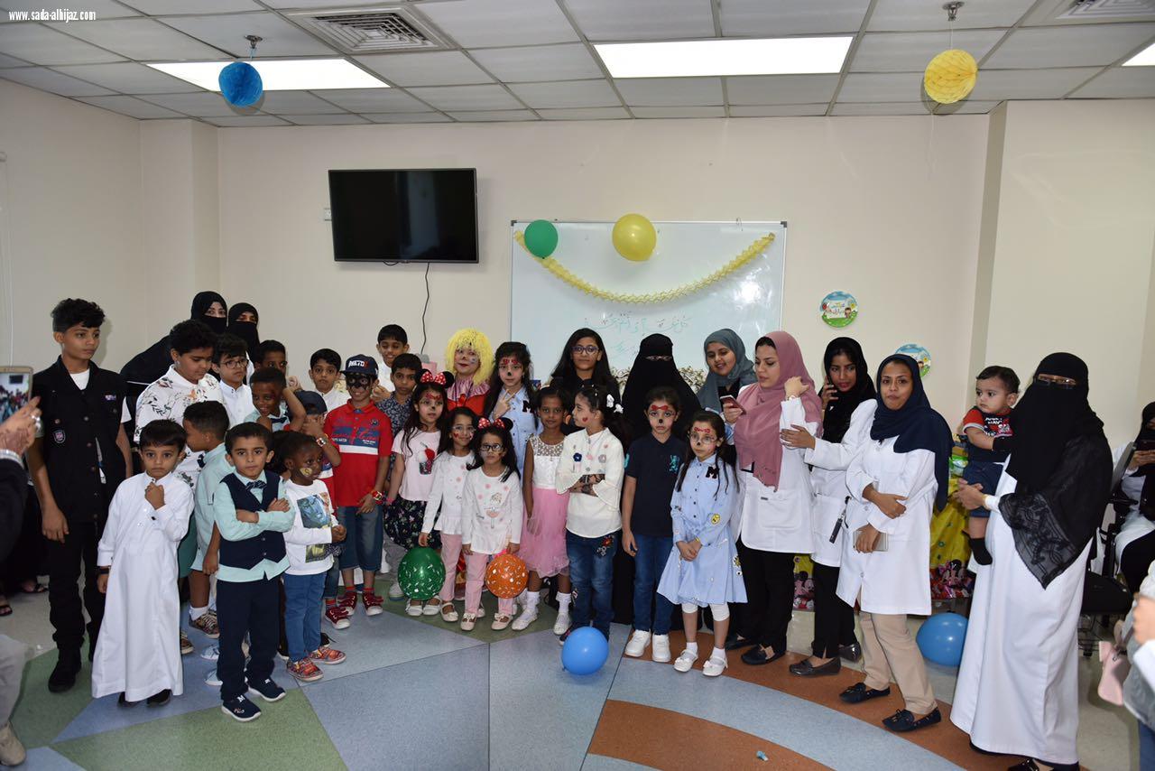 مستشفى شرق جدة يحتفل بالأطفال المرضى بعيد الفطر 