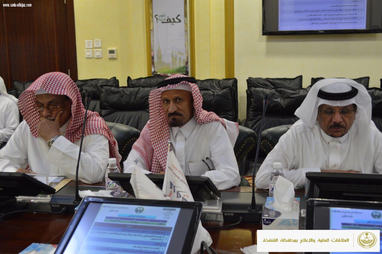 محافظ القنفذة يرأس الجلسة الأولى للمجلس المحلي للعام الجاري