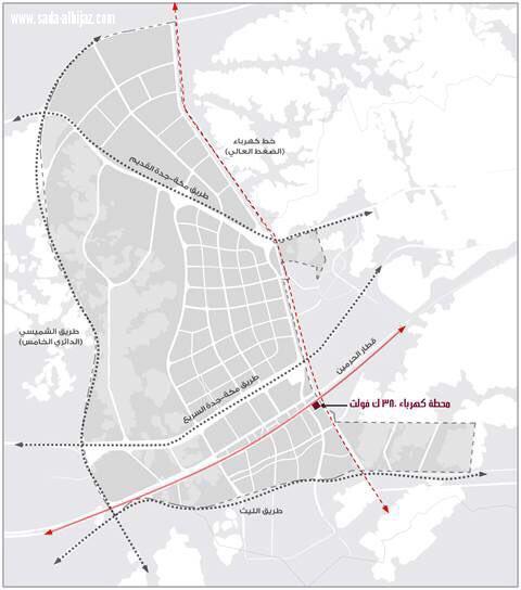 إنشاء اول محطة تحويل مركزية ضمن مشروع بوابة مكة