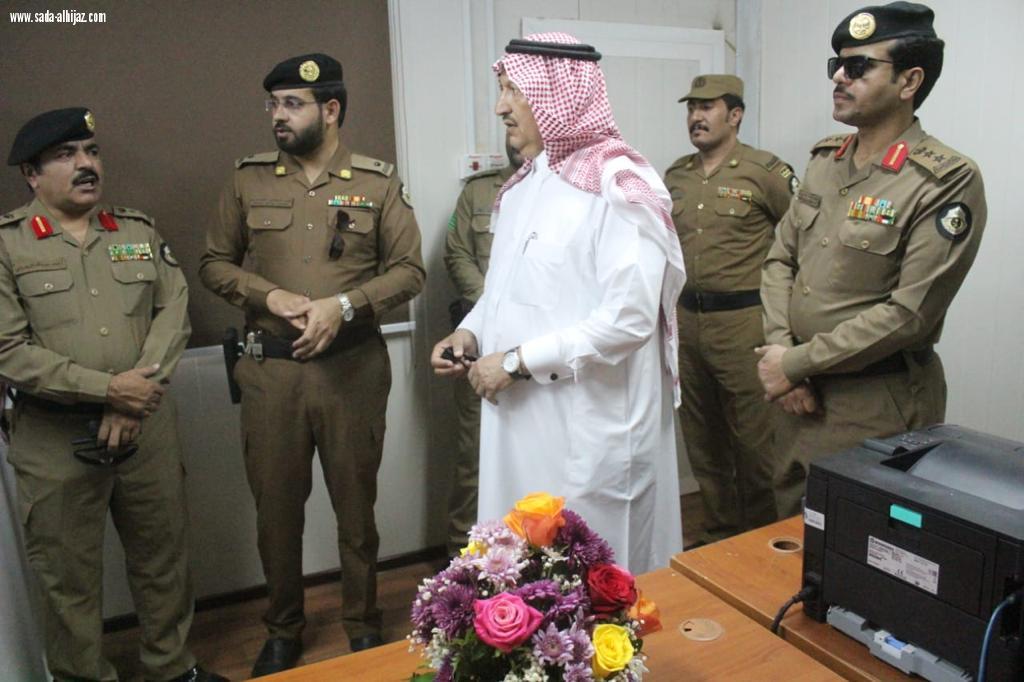 الرويس يتفقد خدمات الاتصالات وتقنية المعلومات بأمن البهيتة