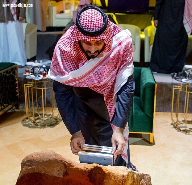 ولي العهد يدشن رؤية العلا ومحمية و منتجع شرعان و يطلق فيها الغزلان والوعول والنعام