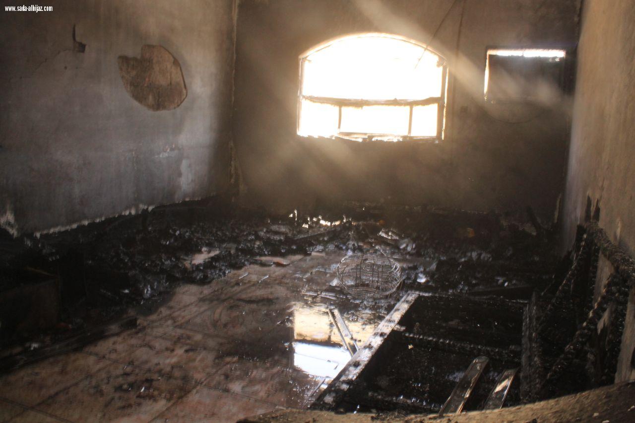 حريق في حي العوالي ينتج عنه وفاة طفلة بالمدينة المنورة