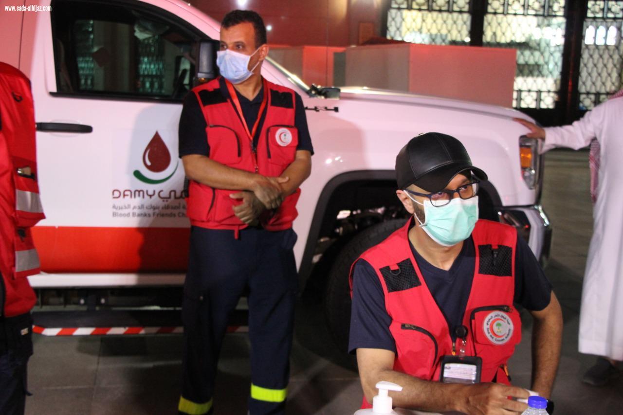 من جانب المسجد النبوي الشريف الهلال الأحمر بالمدينة يطلق حملة التبرع بالدم