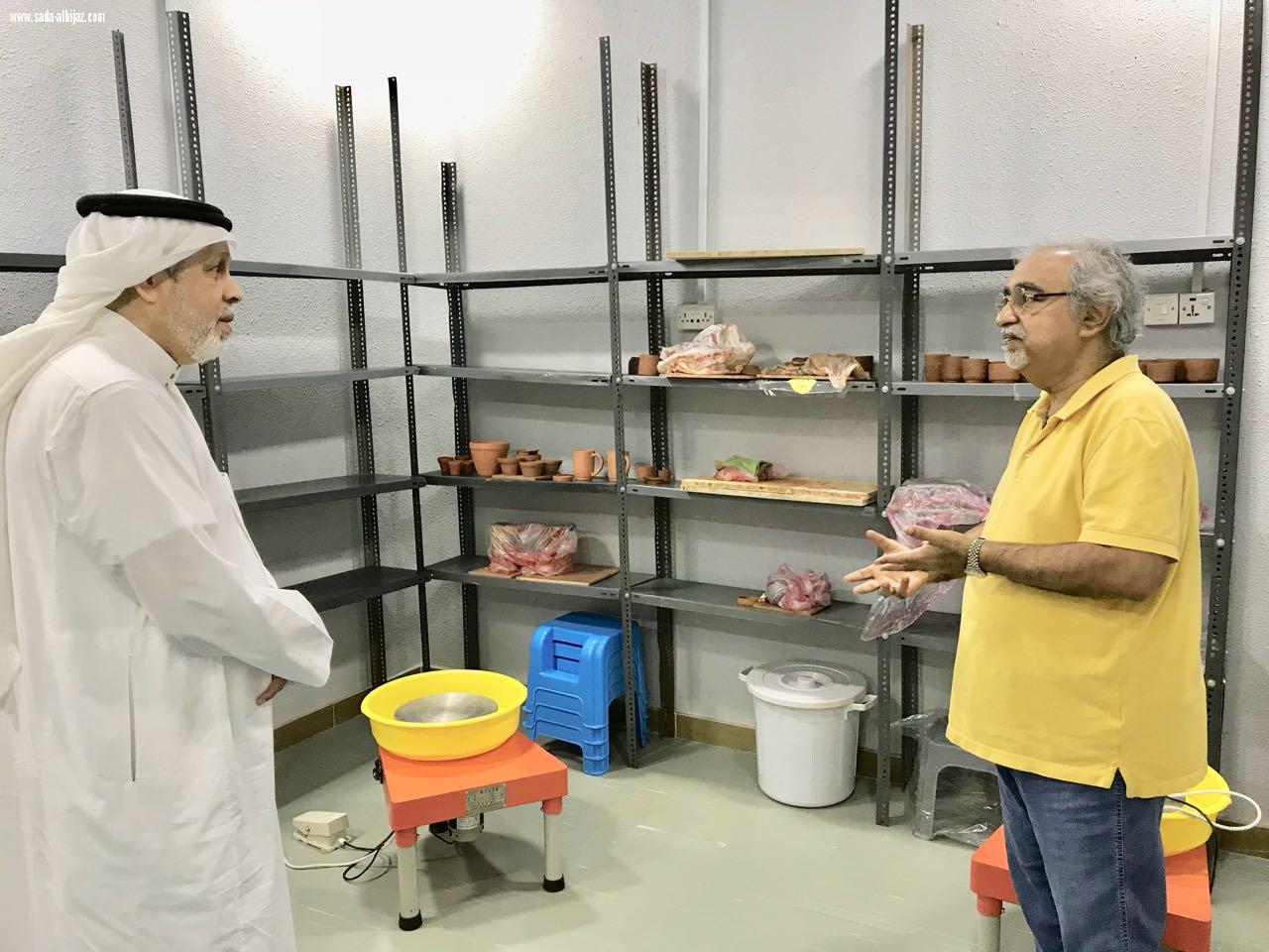 فواز باشراحيل يزور جمعية حرفية بمنطقة مكة المكرمة